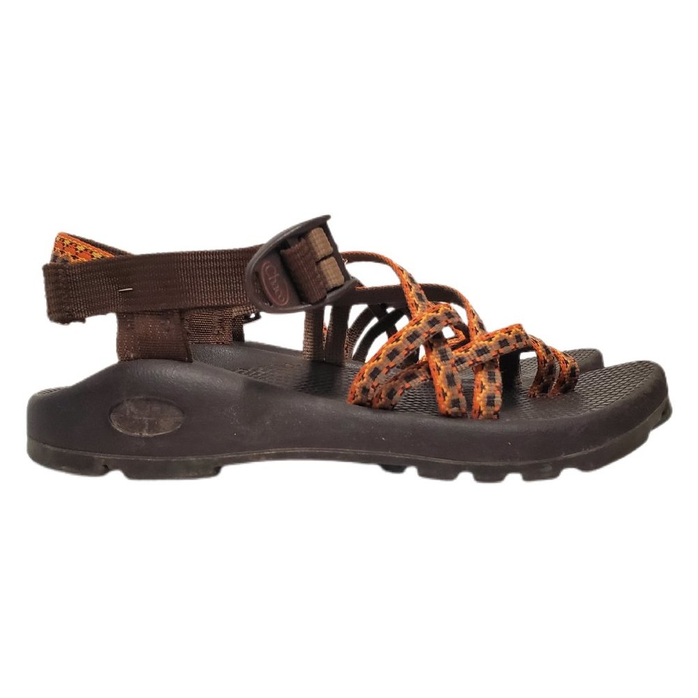 CHACO ZX/2 Womens 7 Strappy Sport Sandal Orange Waterproof